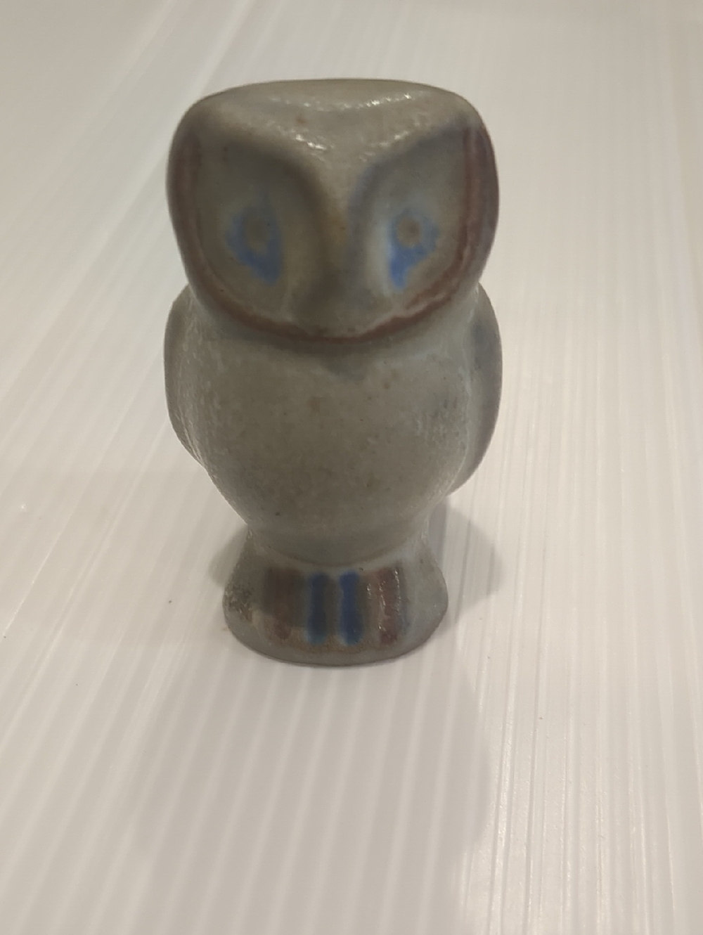 Vintage Ceramic Owl Figurine by Marianne Starck '60s for Michael Anderson & Son.